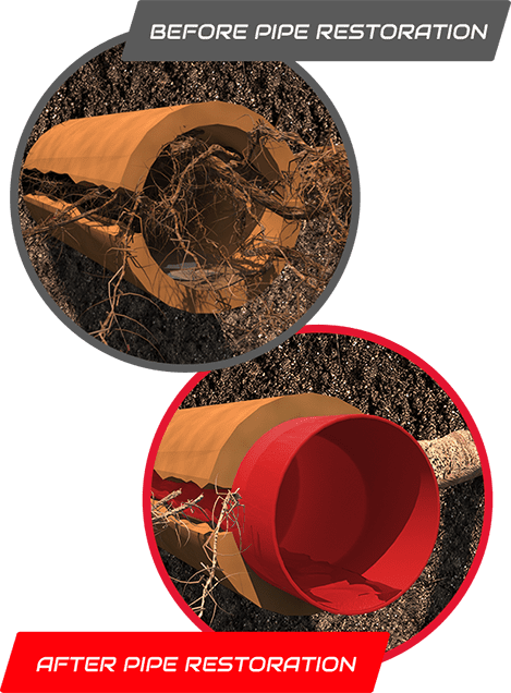 before and after pipe restoration before and after pipe restoration