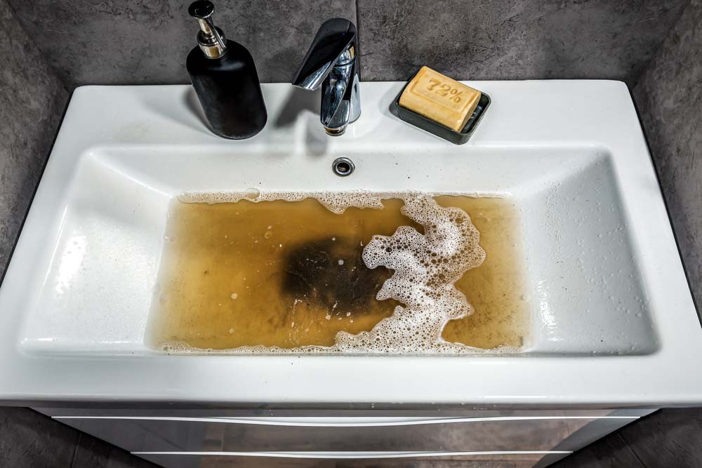clogged drains