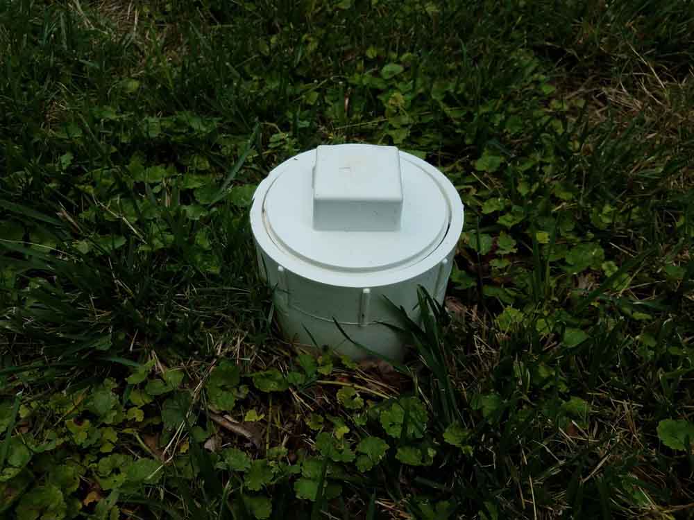 sewer cleanout