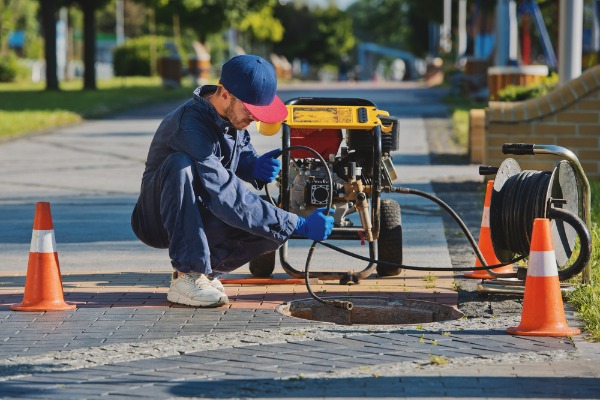 sewer line hydro jetting