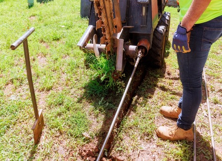 trenchless sewer line installation