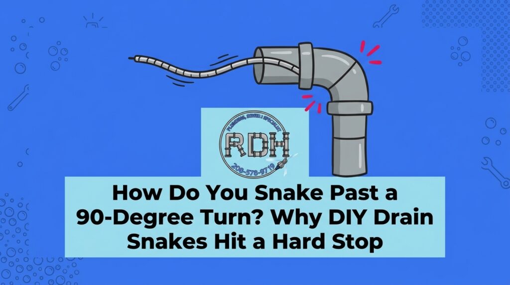 How Do You Snake Past a 90-Degree Turn? Why DIY Drain Snakes Hit a Hard Stop — featured image