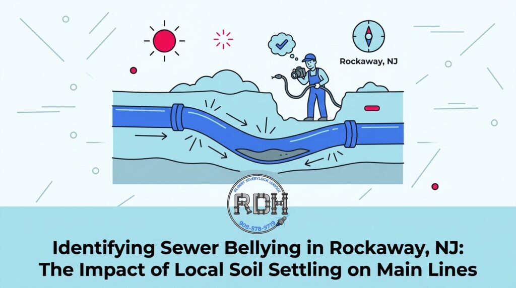 Identifying Sewer Bellying in Rockaway, NJ: The Impact of Local Soil Settling on Main Lines — featured image