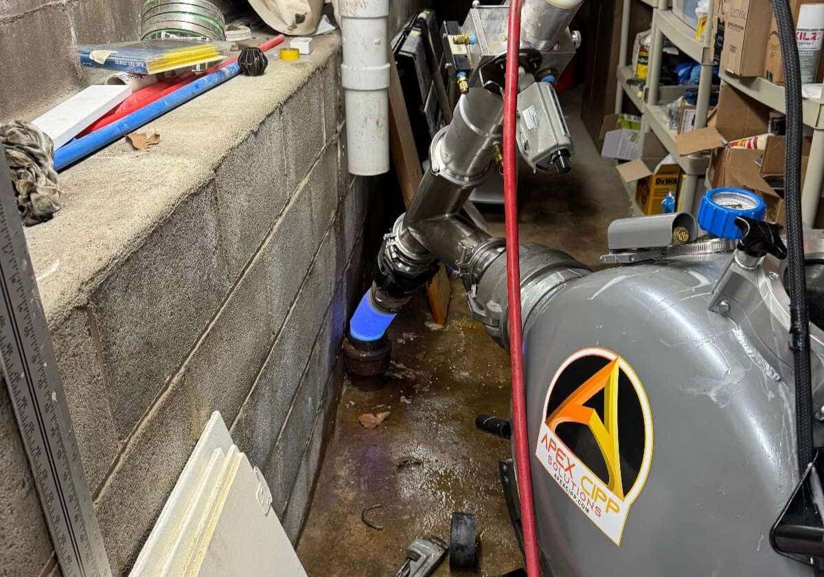 Basement Plumbing Inspection and Repair Equipment Basement Plumbing Inspection and Repair Equipment