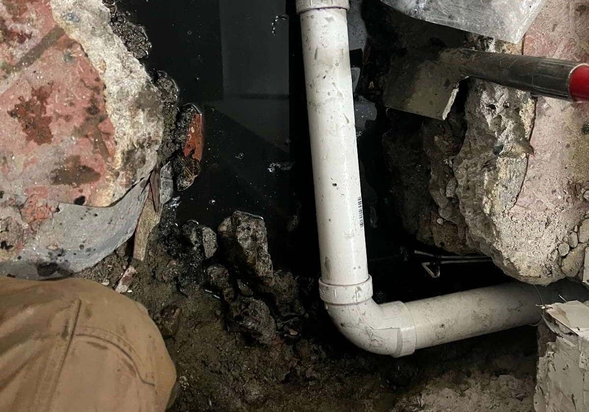 Pipe Leak Repair Under Concrete Slab