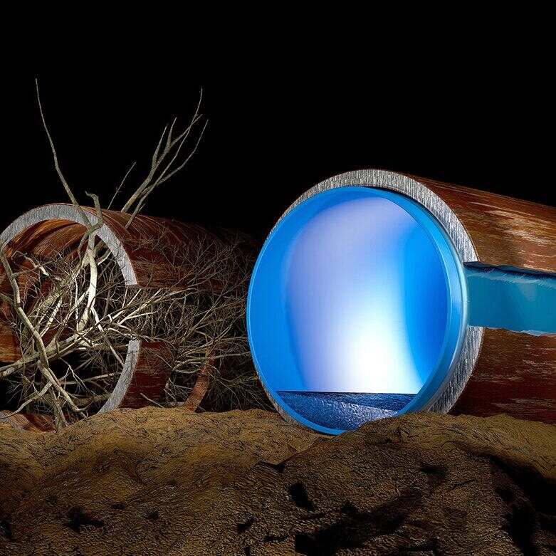 before and after pipe relining